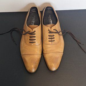 Bacco Bucci Studio Shoes Tan Mens Size 9